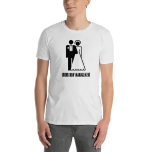 Just Married T Shirt Newly Married T Shirt White Under New Management T Shirt For Men
