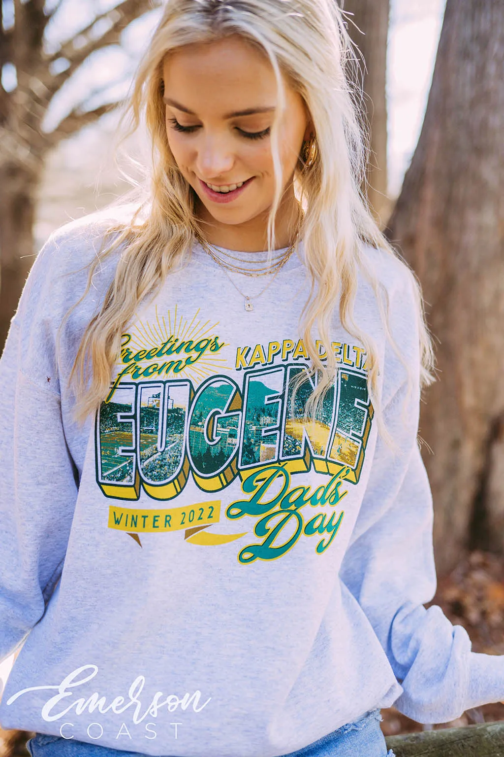 Kappa Delta Greetings From Eugene Sweatshirt