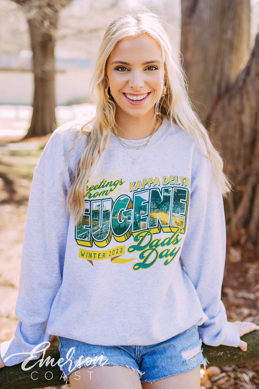 Kappa Delta Greetings From Eugene Sweatshirt