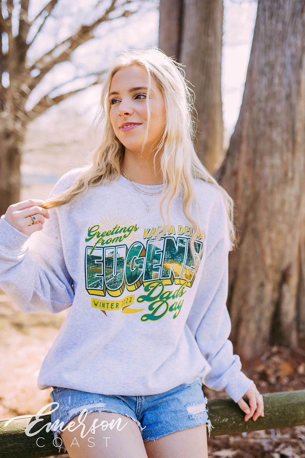 Kappa Delta Greetings From Eugene Sweatshirt