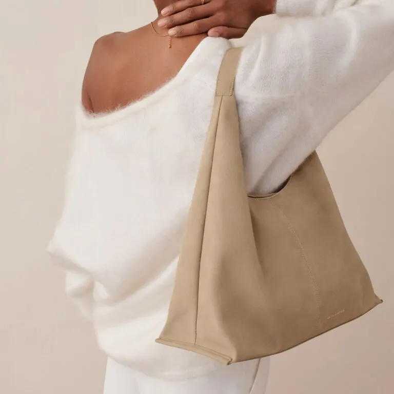 Katie Loxton Laila Shoulder Bag in Light Taupe
