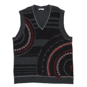 Kenzo Grey Knit Vest Size Large