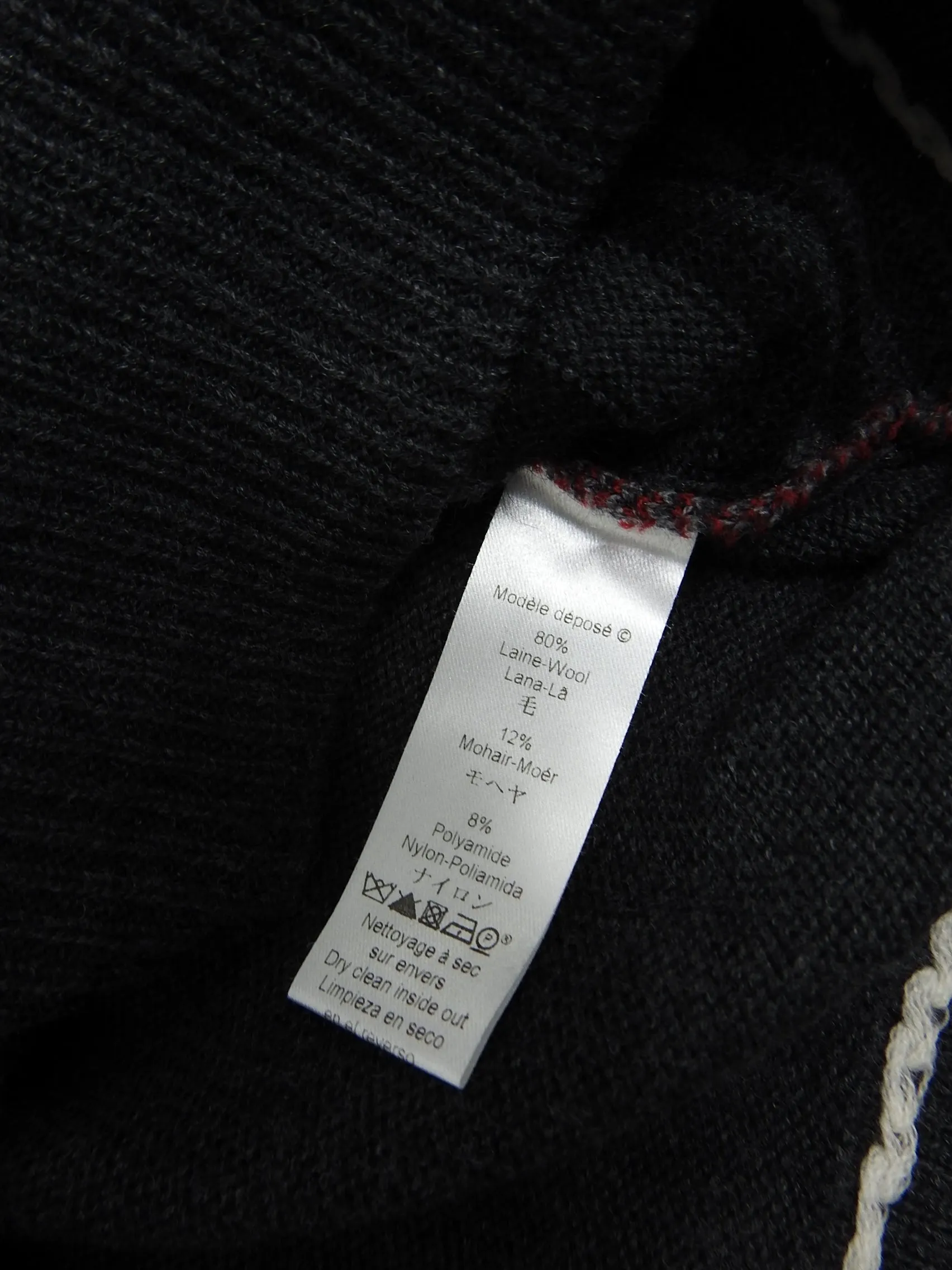 Kenzo Grey Knit Vest Size Large