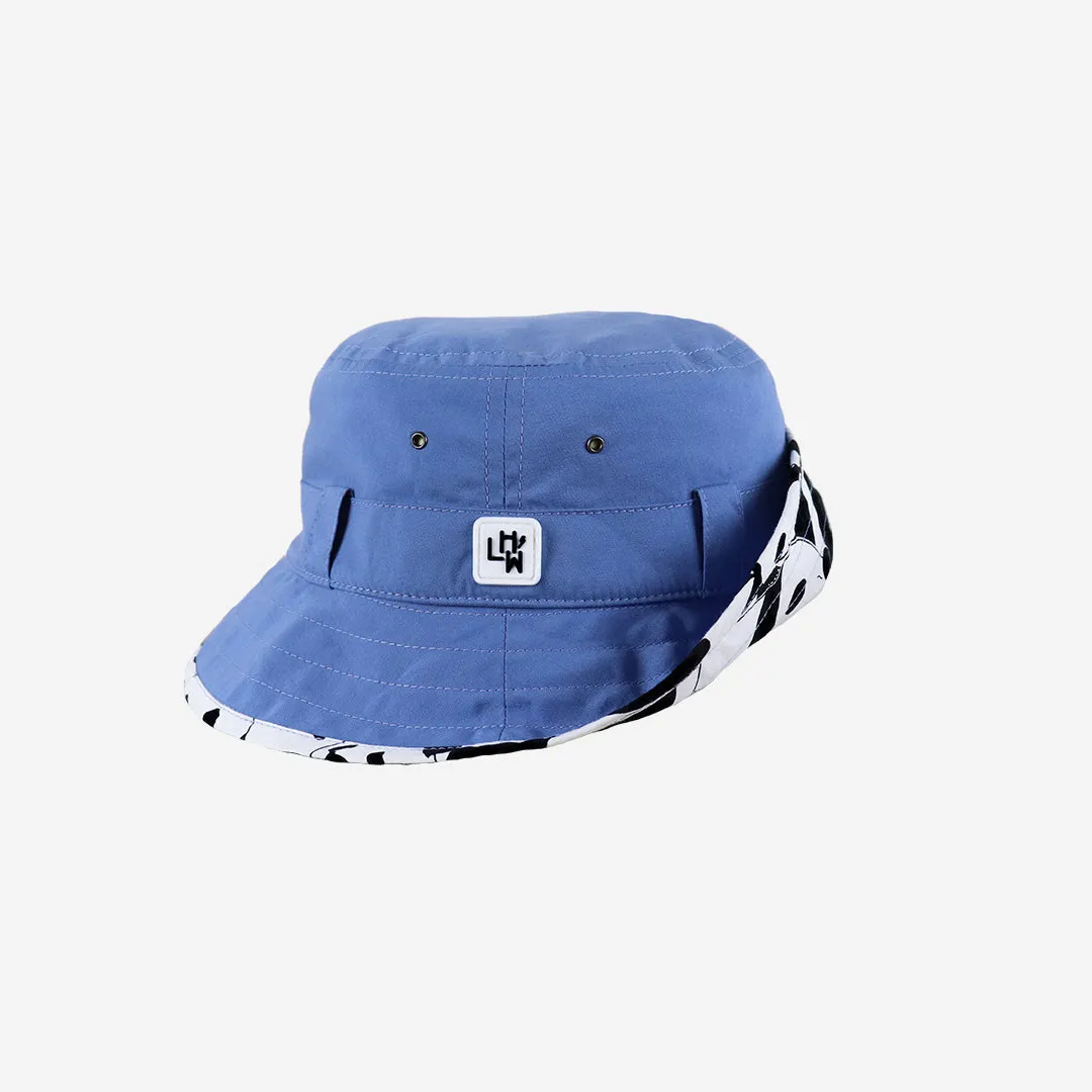 Kids Adventurer Bucket Hat: Denim Blue