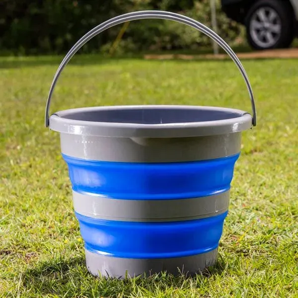 Kings Collapsible 10L Bucket | Compact | Durable | Versatile | Long Lasting