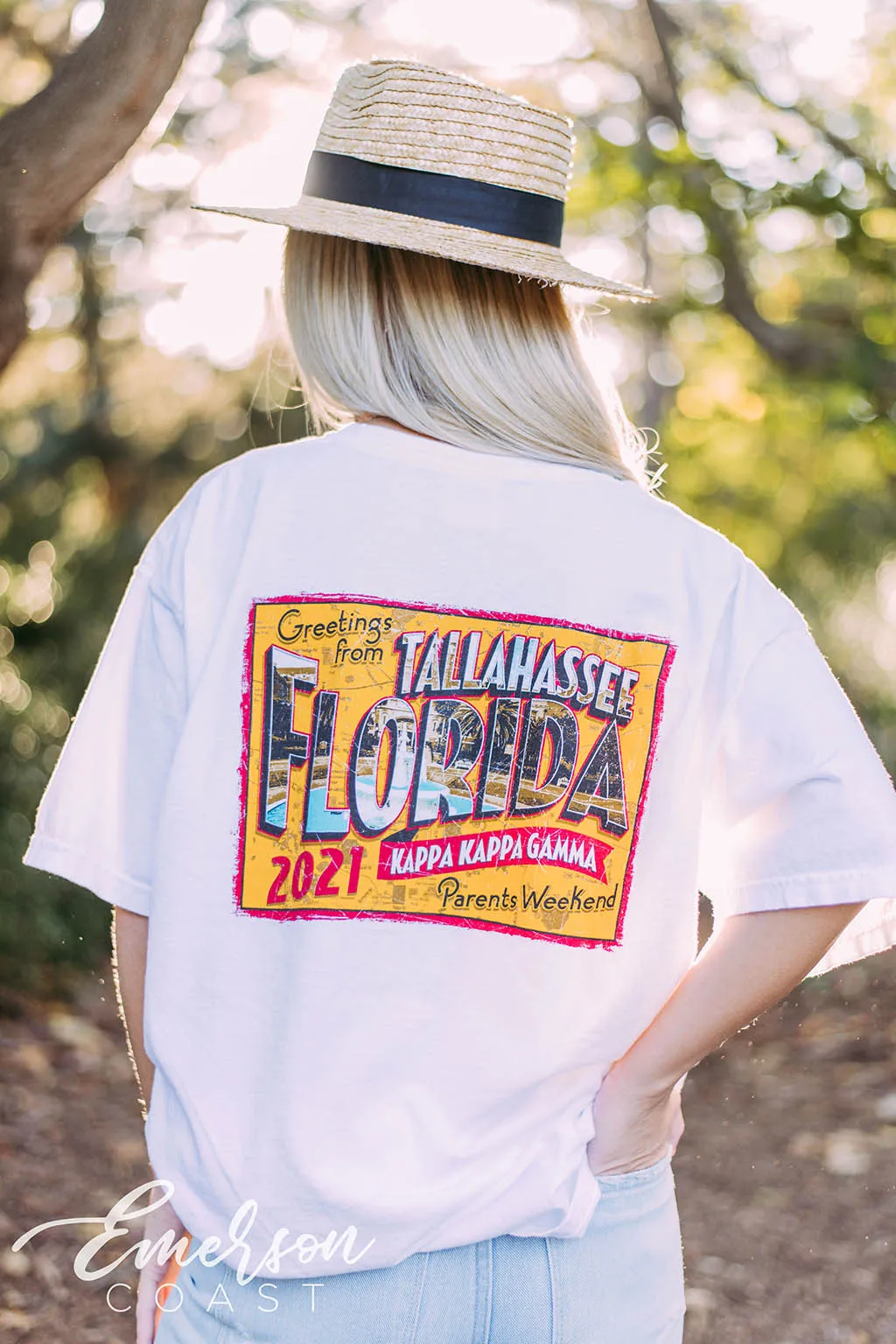 KKG Greetings From Tallahassee Parents Weekend Tee