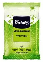 Klennex Anti-Bacterial Wipes 15Pk