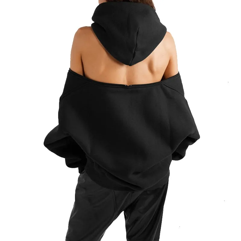 Koco Hooded Zipper Sweatshirt
