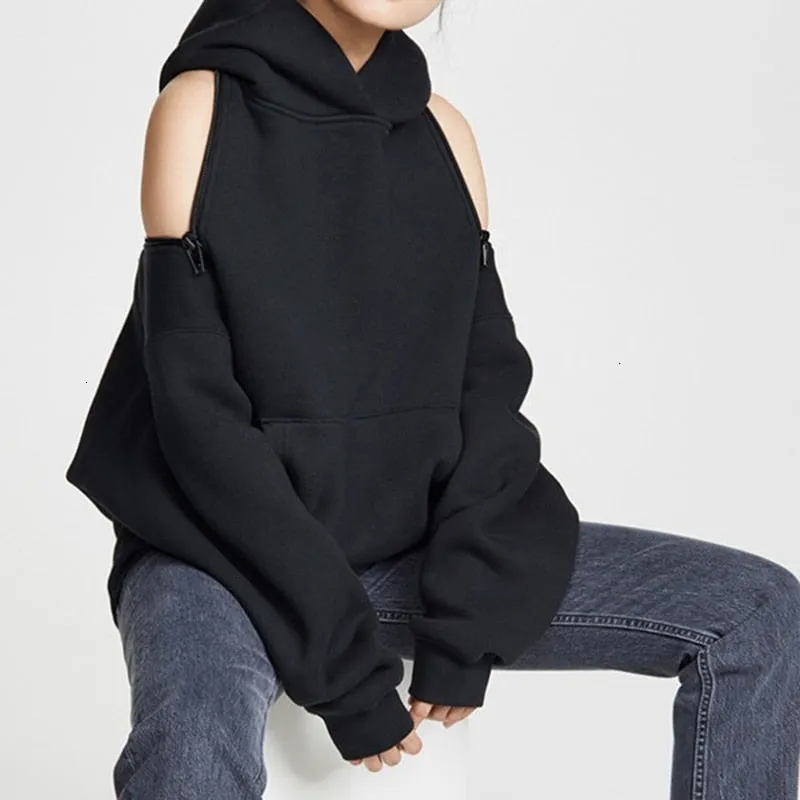 Koco Hooded Zipper Sweatshirt