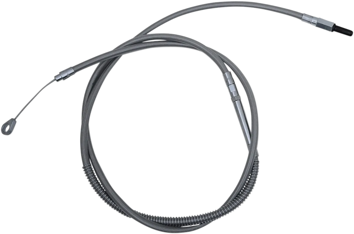 LA Choppers LA-8152C13 Clutch Line - Stainless Braided