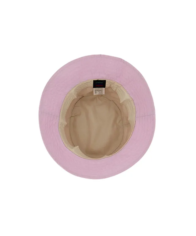 LE SONNET Key Logo Bucket Hat - Lavender
