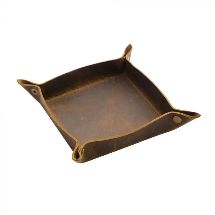 Leather Tray Organizer