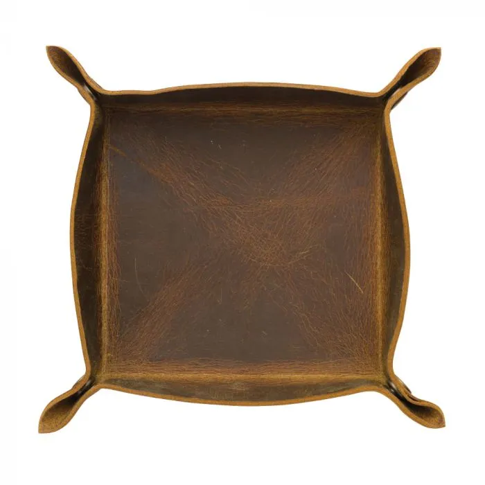 Leather Tray Organizer