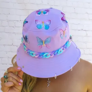Lilac Baby Butterfly Bucket