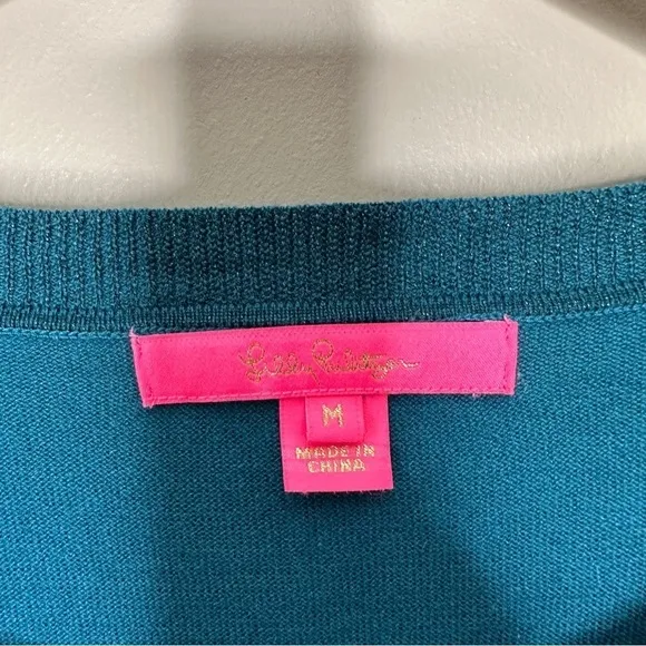 LILLY PULITZER Oversize Cobo Sweater Inky Tidal