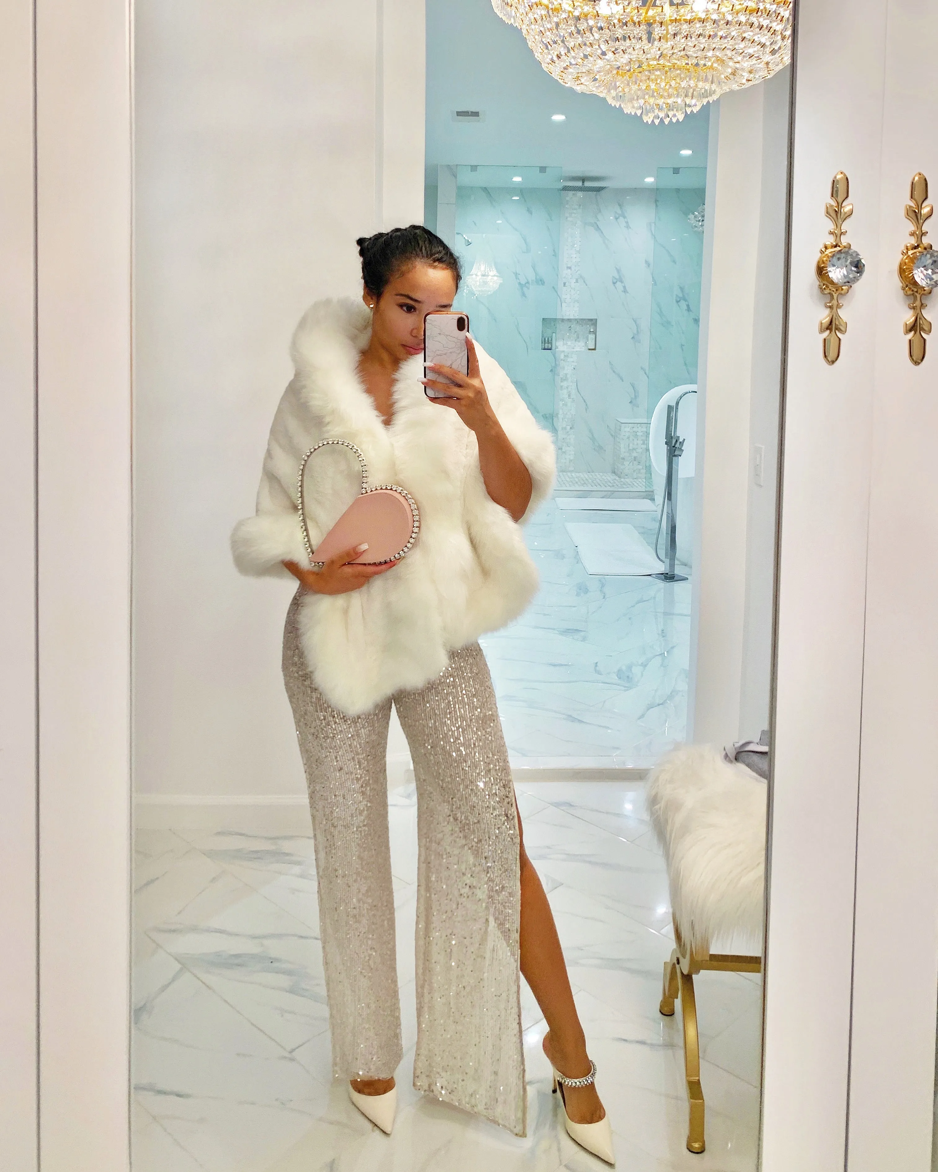 LIMITED EDITION CRYSTAL HEART PURSE