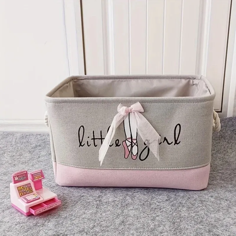 Little Girl Storage Bucket