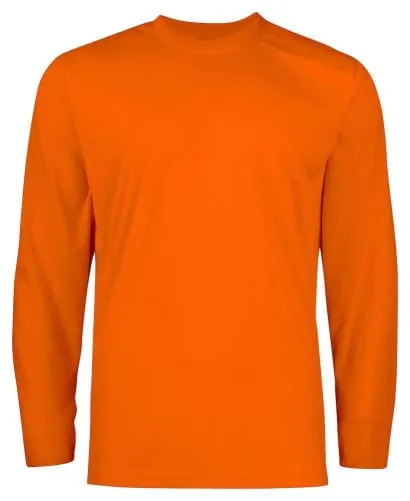 Long Sleeved Crew Neck Cotton Tee Shirt by Projob - 2017