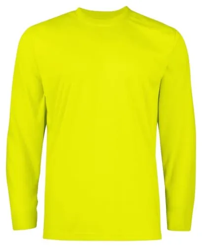 Long Sleeved Crew Neck Cotton Tee Shirt by Projob - 2017