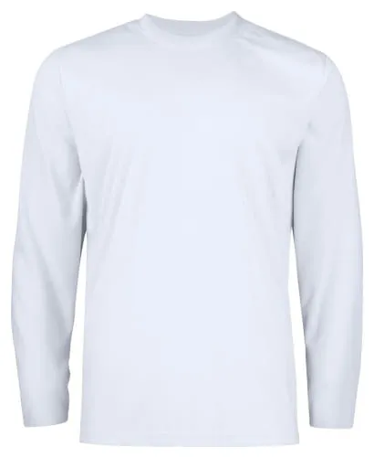 Long Sleeved Crew Neck Cotton Tee Shirt by Projob - 2017