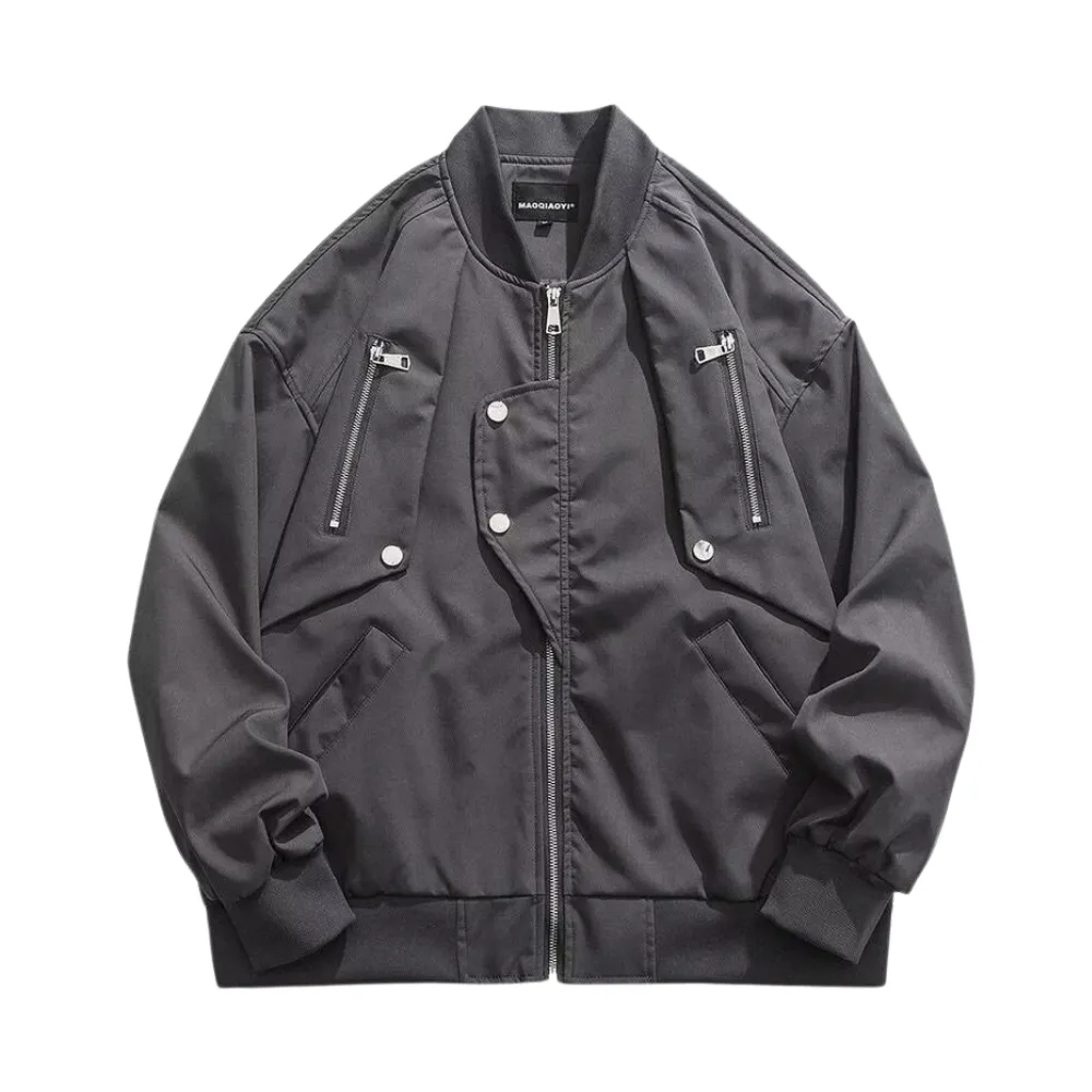 Loose Casual Solid Jacket