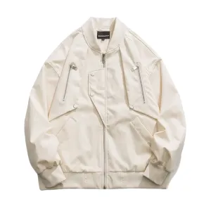 Loose Casual Solid Jacket