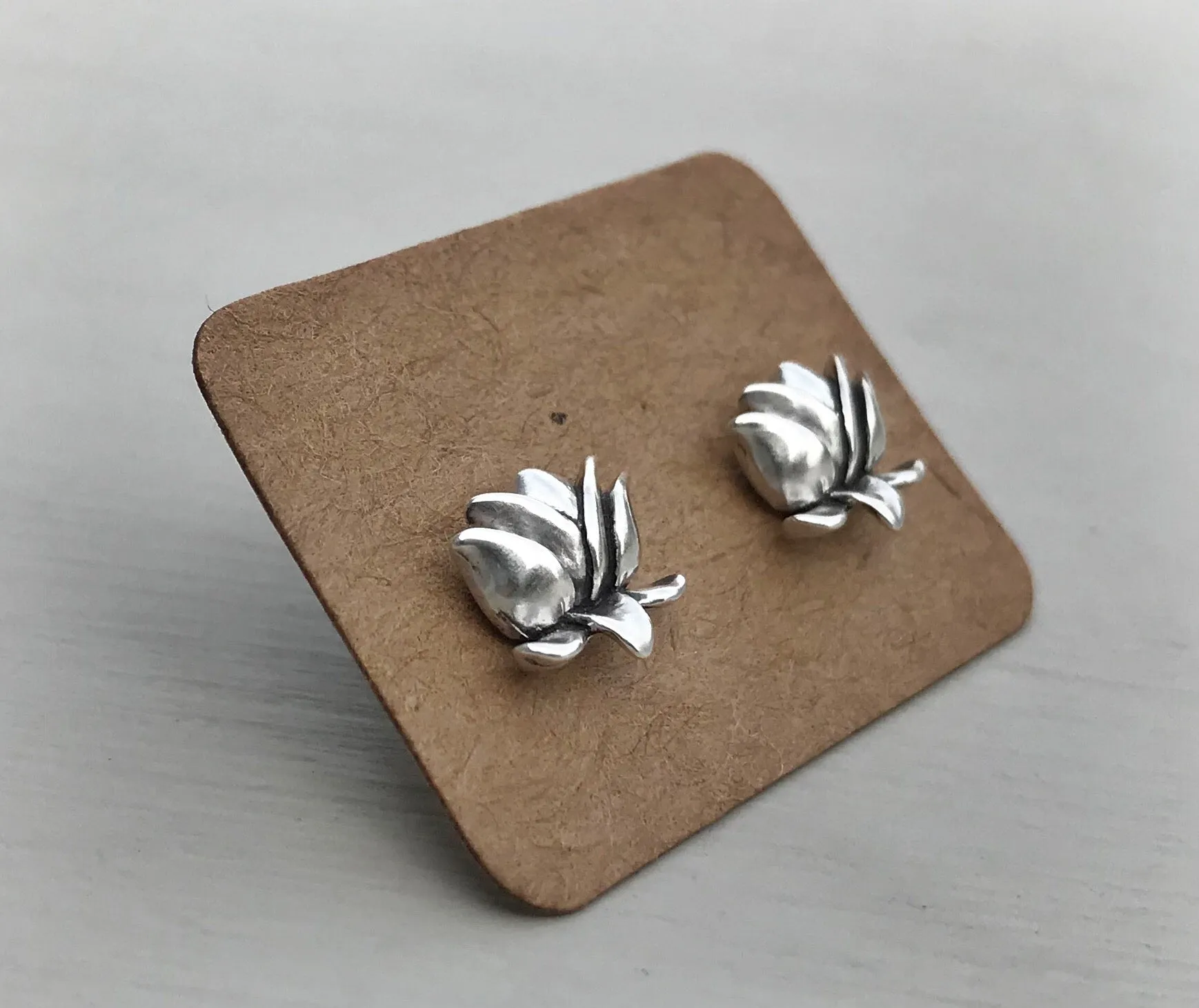 Lotus Flower Earrings