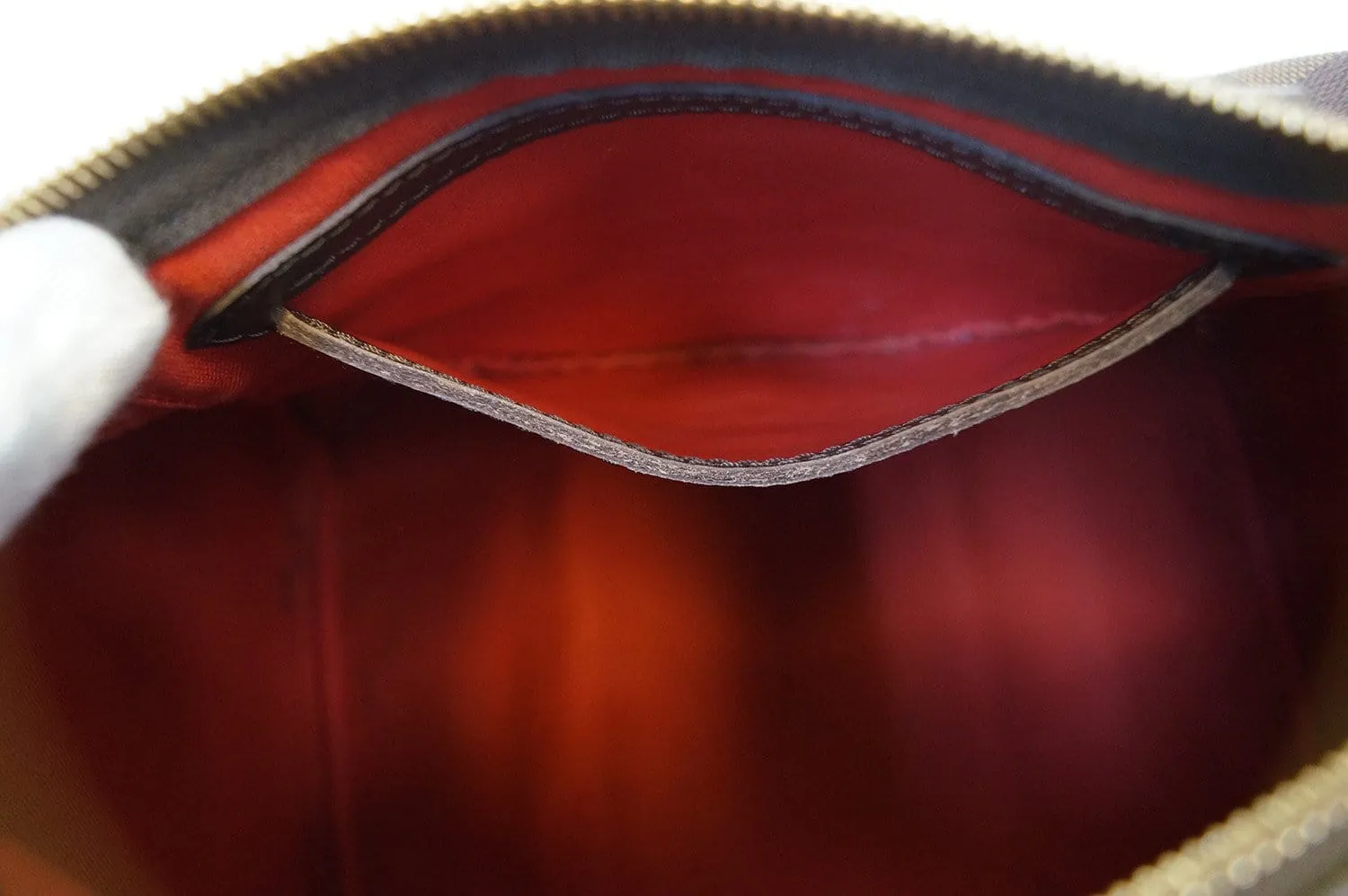 LOUIS VUITTON Damier Ebene Speedy 30 Handbag