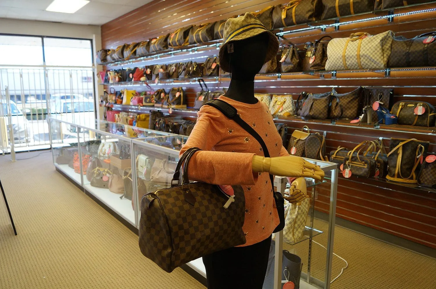 LOUIS VUITTON Damier Ebene Speedy 30 Handbag