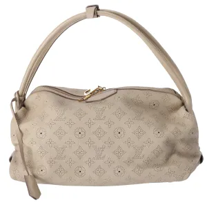 Louis Vuitton Galatea MM Mahina Handbag M93825 Sable Leather