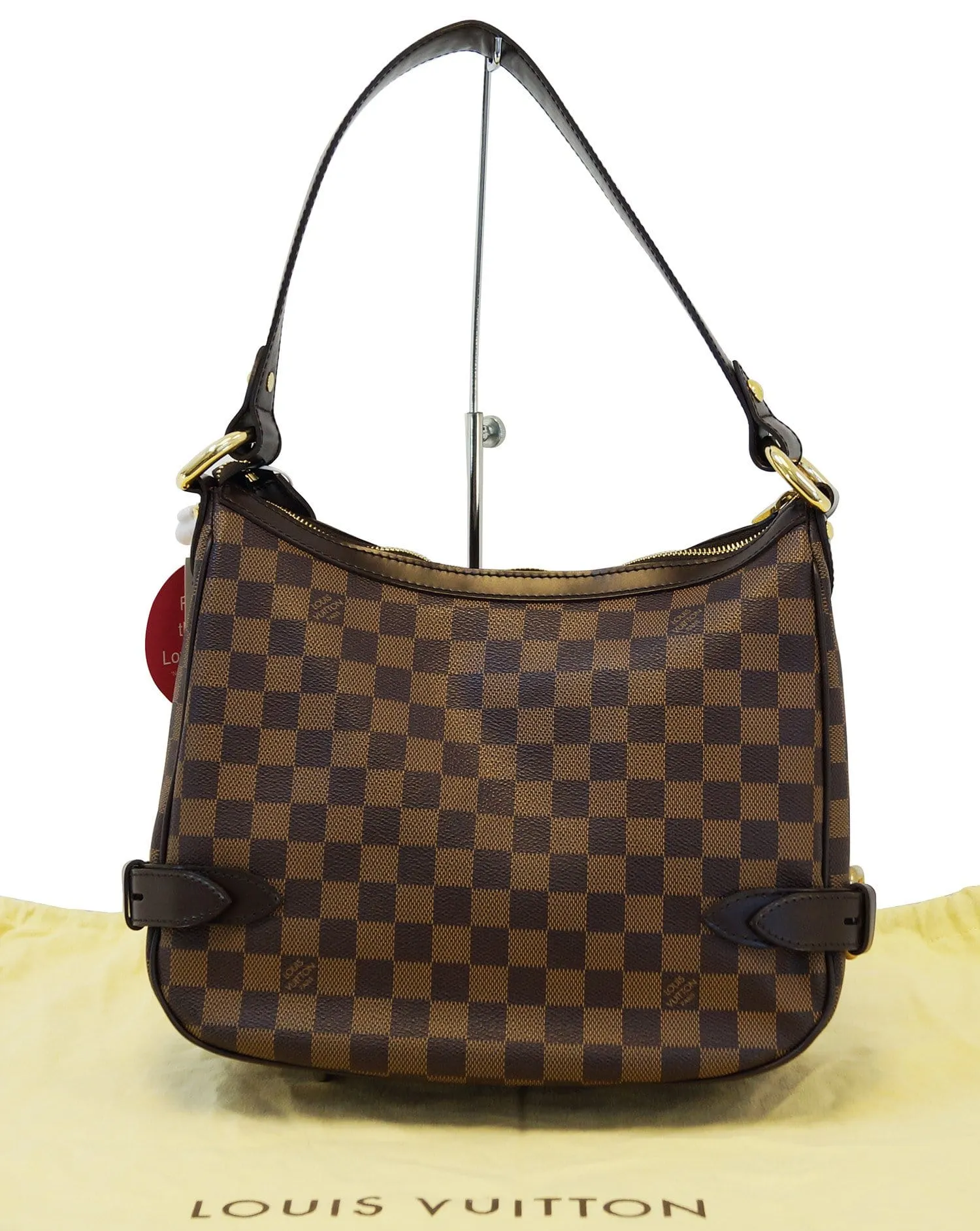 LOUIS VUITTON Highbury Damier Ebene Shoulder Handbag
