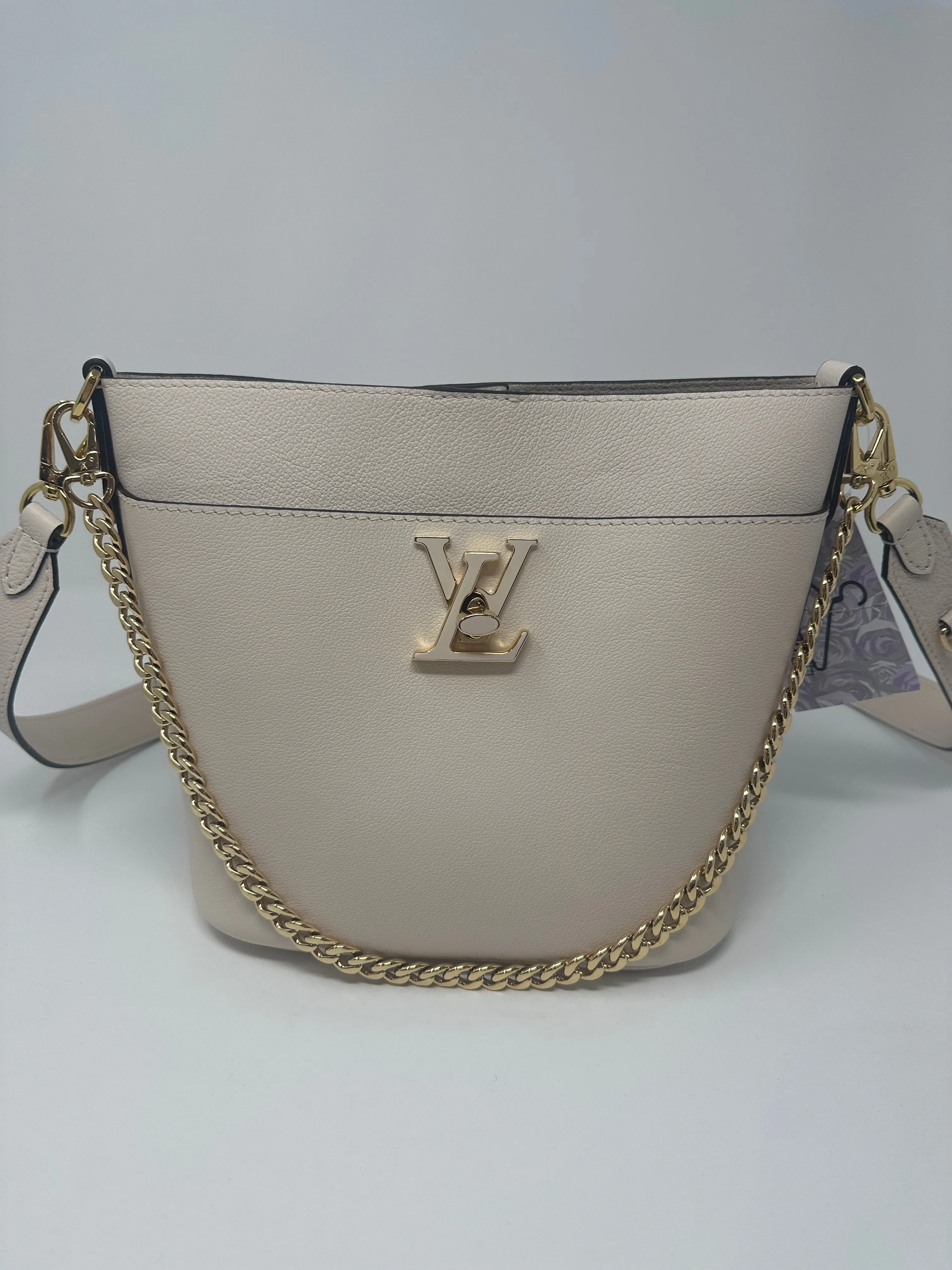 Louis Vuitton Lock and Walk Bucket Bag