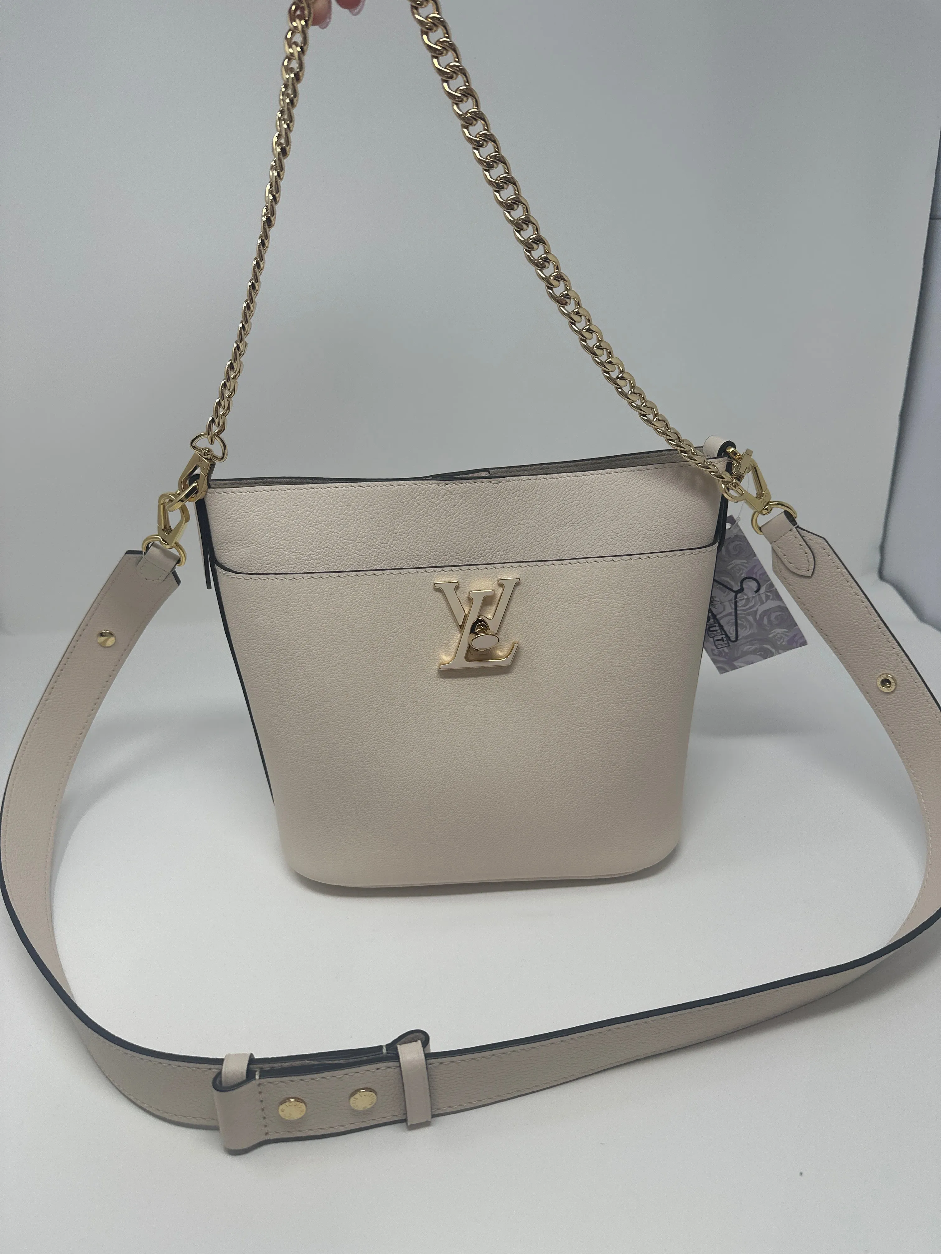 Louis Vuitton Lock and Walk Bucket Bag
