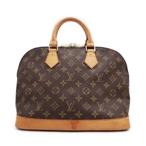 Louis Vuitton Monogram Canvas Alma PM Handbag TH1927