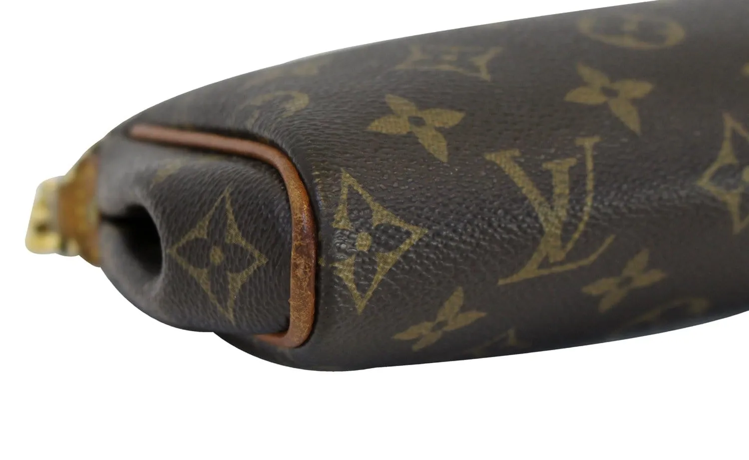 LOUIS VUITTON Monogram Pochette Eva Clutch Shoulder Bag