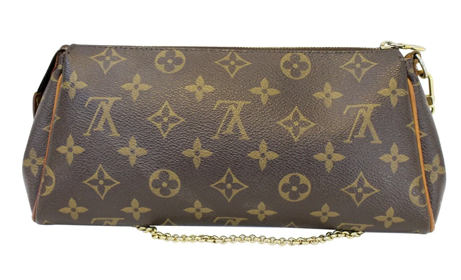 LOUIS VUITTON Monogram Pochette Eva Clutch Shoulder Bag