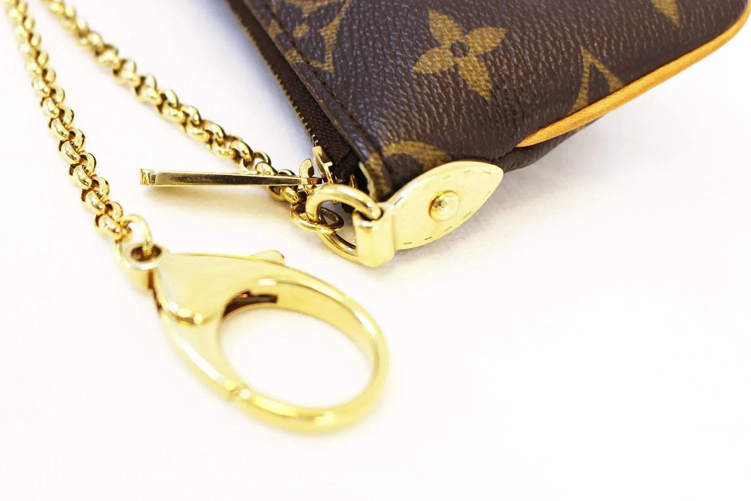 LOUIS VUITTON Monogram Pochette Milla PM Pouch