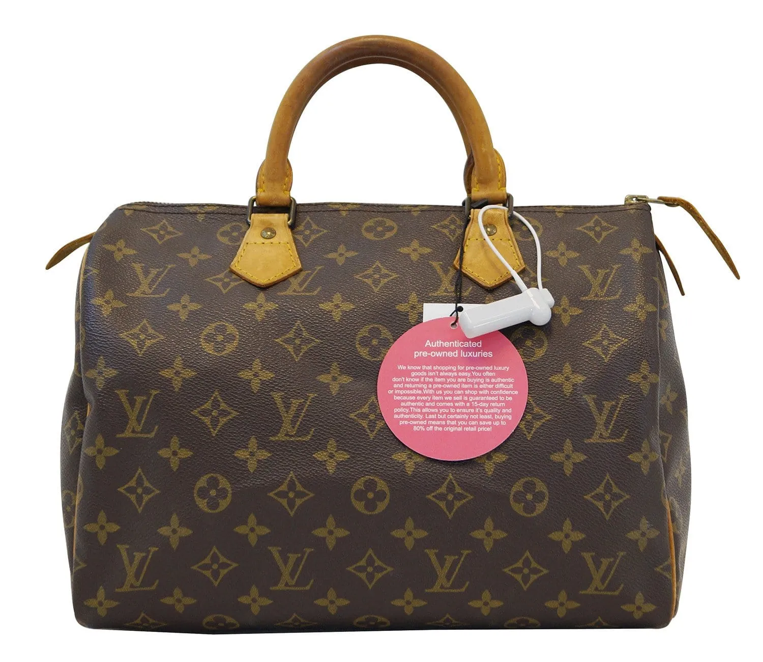 LOUIS VUITTON Monogram Speedy 30 Handbag