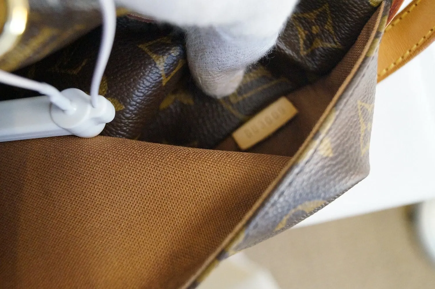LOUIS VUITTON Monogram Totally Pm Brown Shoulder Handbag