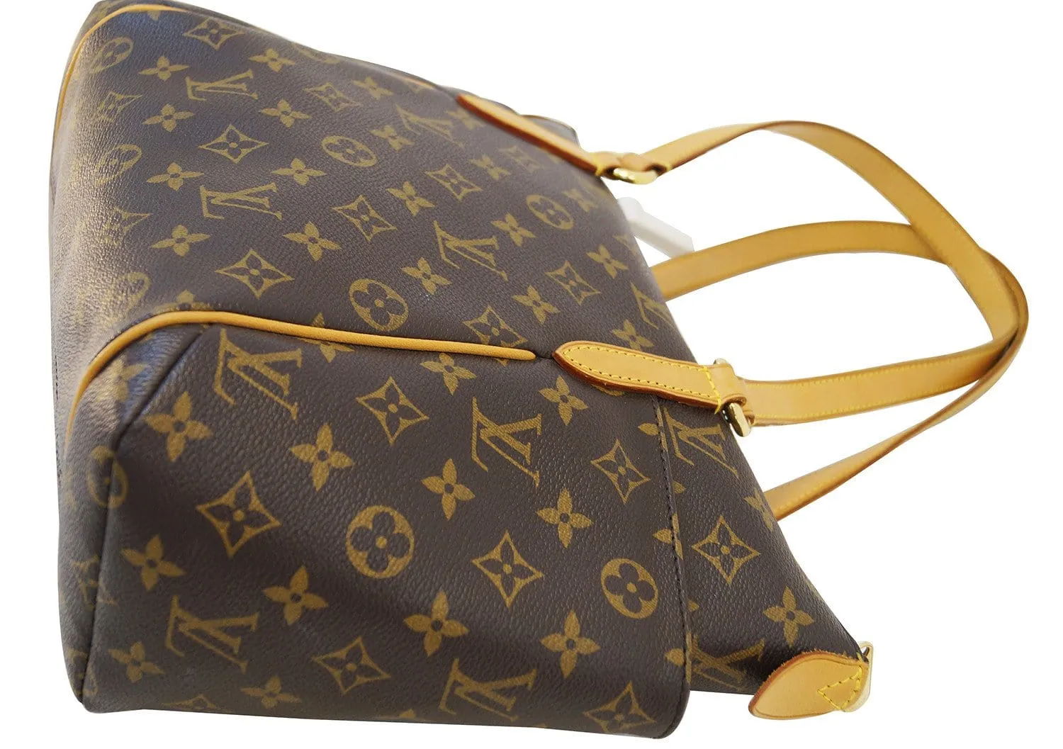 LOUIS VUITTON Monogram Totally Pm Brown Shoulder Handbag