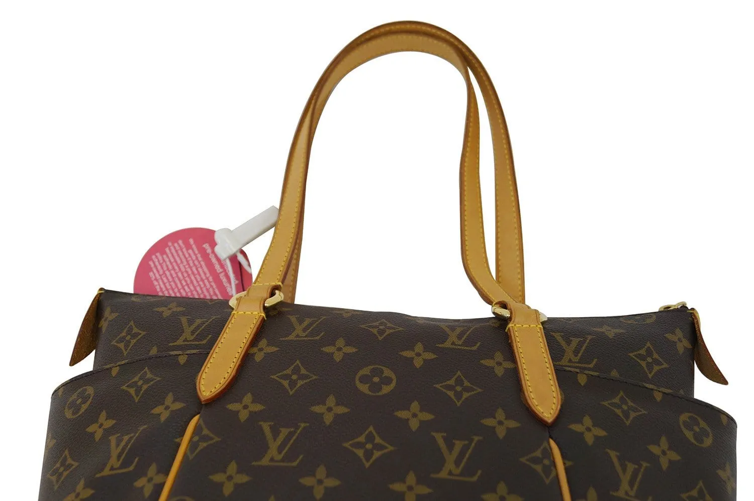 LOUIS VUITTON Monogram Totally Pm Brown Shoulder Handbag