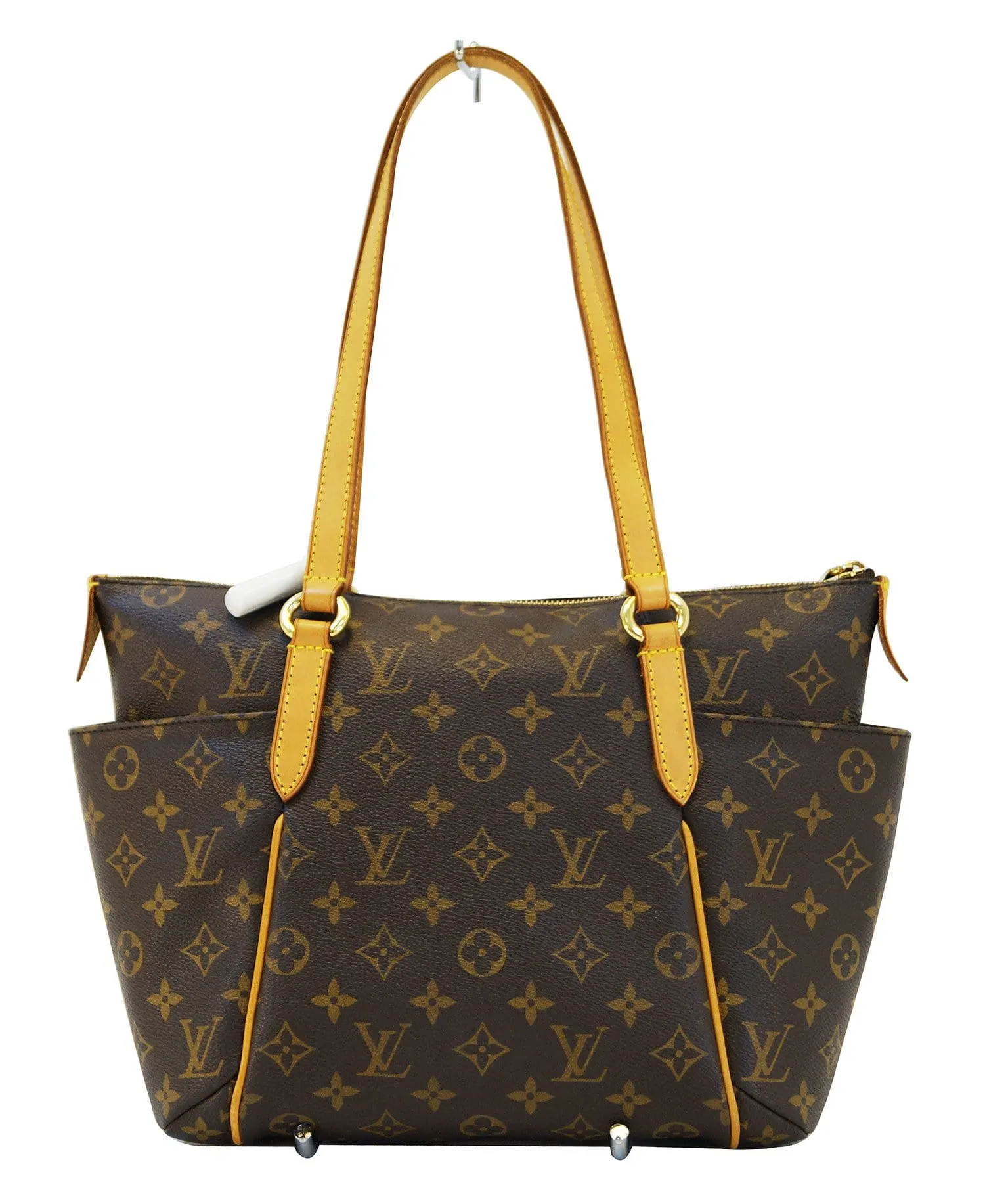 LOUIS VUITTON Monogram Totally Pm Brown Shoulder Handbag