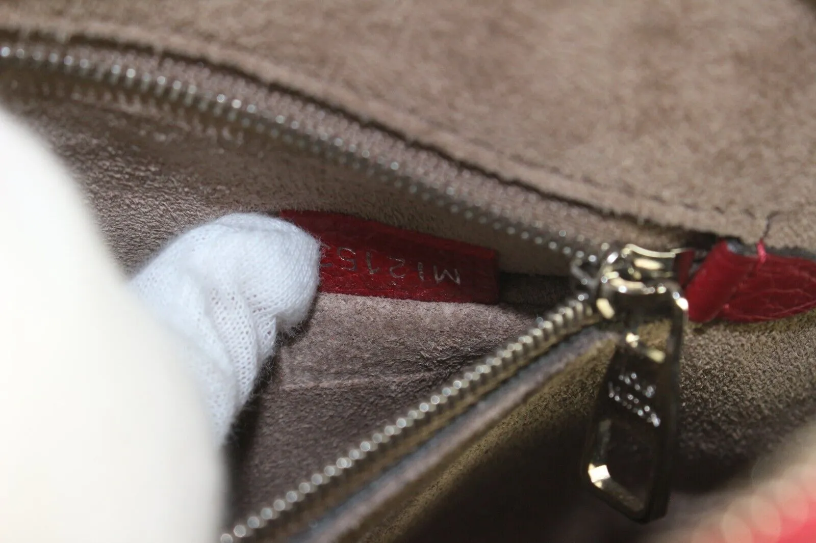 Louis Vuitton Red Taurillon Leather Alma PPM 1LVS523K