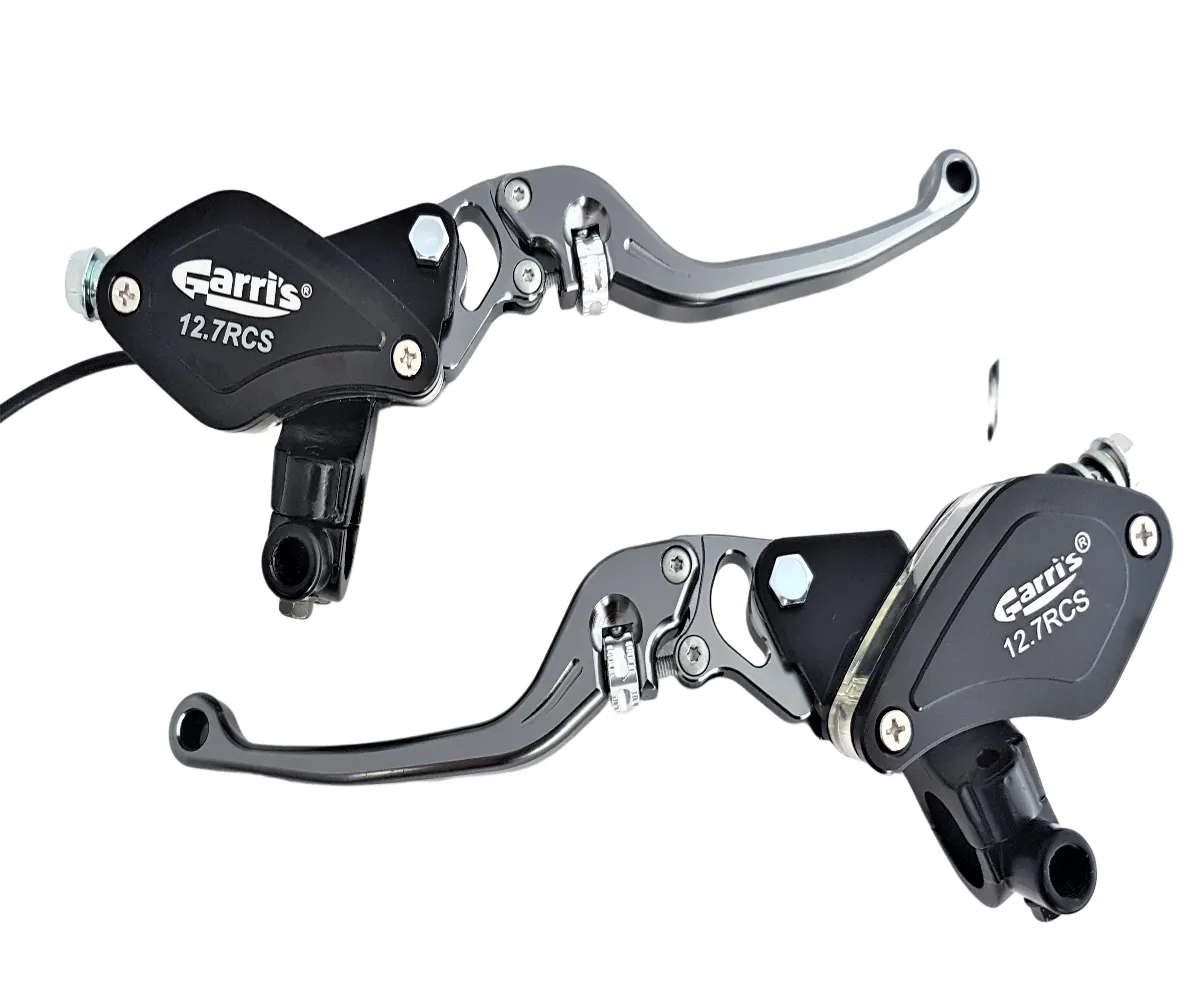 LS18 CNC HYDRAULIC CNC BRAKE RESERVOIR AND CLUTCH MOTORCYCLE LEVER SET