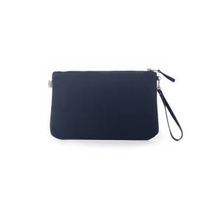 Luxe Clutch with Wristlet: Navy