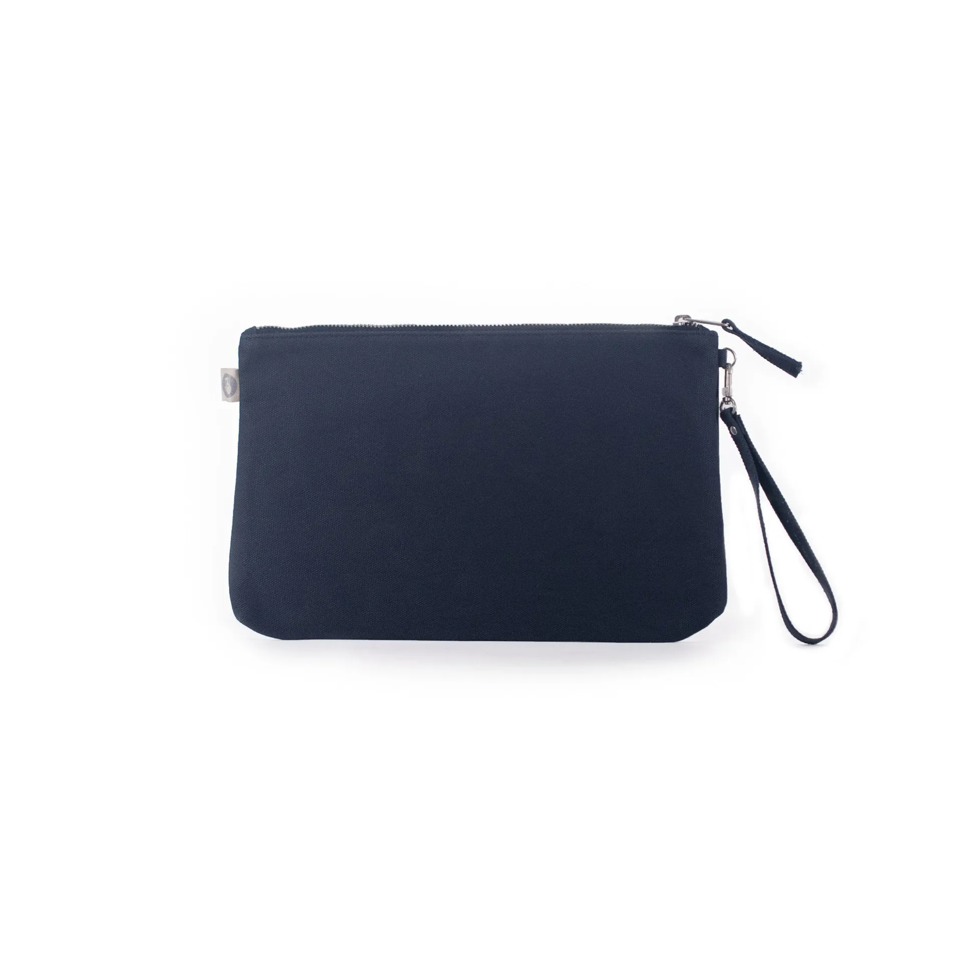 Luxe Clutch with Wristlet: Navy