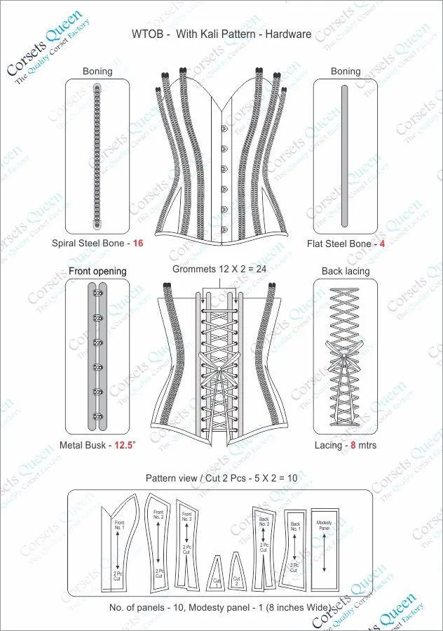 Madeleine Waist Training Corset