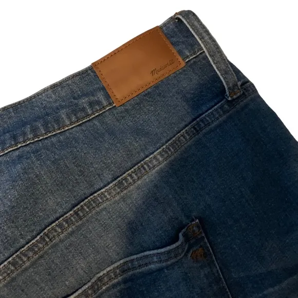 Madewell | The High-Rise Slim Crop Boy Jean Raw Hem 37 NWT