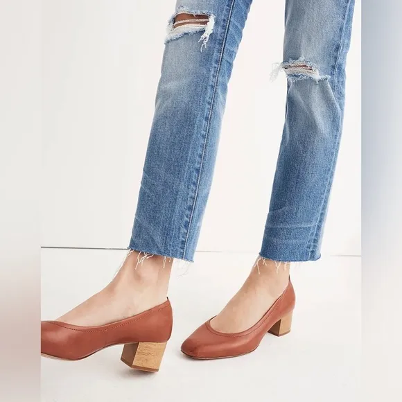 Madewell | The High-Rise Slim Crop Boy Jean Raw Hem 37 NWT