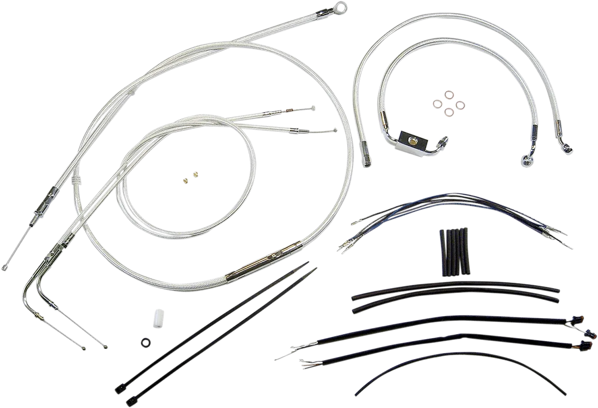 Magnum 387141 Sterling Chromite II Handlebar Installation Kit for 12-14in. Ape